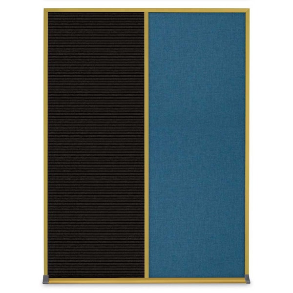 Single Door Radius Corkboard, 24"X36", B